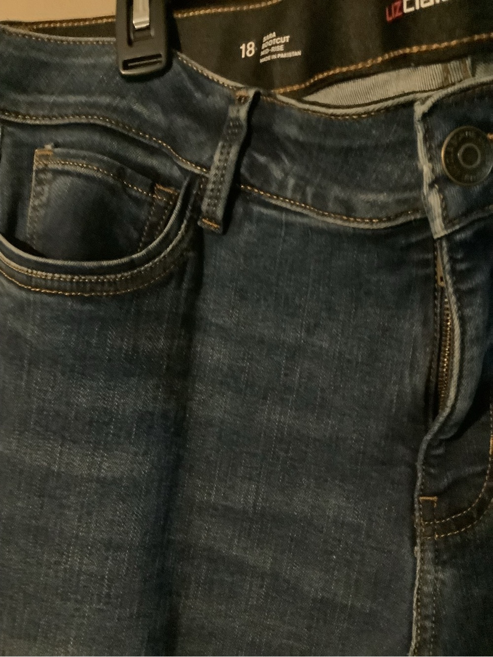 Liz Claiborne Indigo Boot Cut Jeans